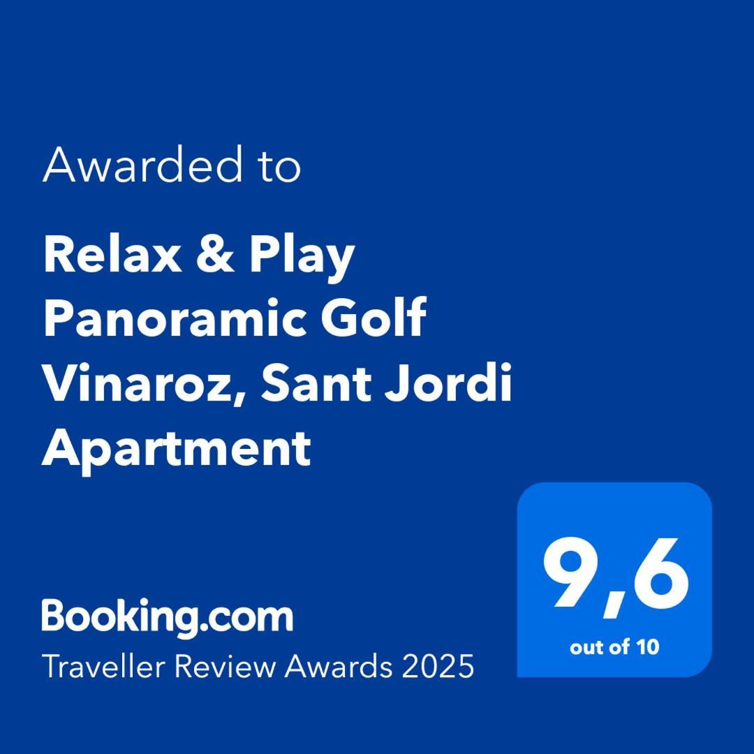 Relax & Play Panoramic Golf Vinaroz, Sant Jordi Apartment Винарос Экстерьер фото